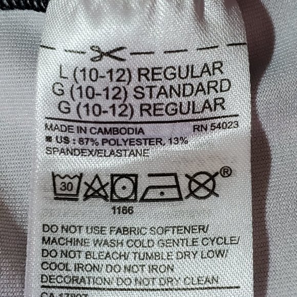 NWT: ATHLETIC WORKS & Old Navy Pink Girls Leggings, L (10-12) - Picture 6 of 13